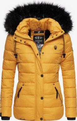 Navahoo Vestes Dhiver Veste D’hiver Zuckerbiene Femme Jaune