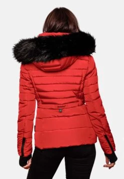 Navahoo Vestes Dhiver Veste D’hiver Adele Femme Rouge -Navahoo Soldes Magasin 34da09da8deed05f0af9bf2929b7dc01