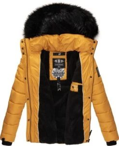 Navahoo Vestes Dhiver Veste D’hiver Zuckerbiene Femme Jaune -Navahoo Soldes Magasin 3696325d4add57033d847bd1c42b9ec0