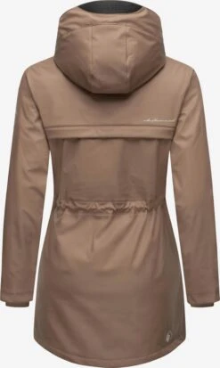Navahoo Manteaux De Pluie Manteau Mi-saison Rainy Forest Femme Noisette -Navahoo Soldes Magasin 36ceee4e87fc8cdc4da06b9cdf3255ea