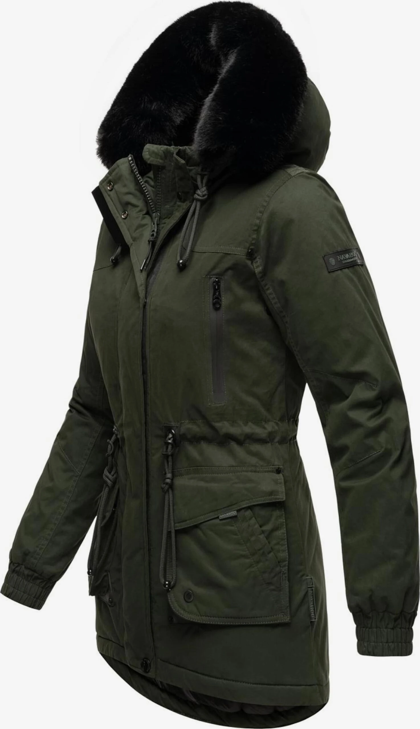 Navahoo Parkas Parka D’hiver Femme Olive 4 Navahoo Parkas Parka D’hiver Femme Olive – Image 2