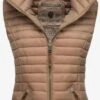 Navahoo Vestes Sans Manches Gilet Femme Marron -Navahoo Soldes Magasin 3781d10051cfdc2b684966e527f0b340