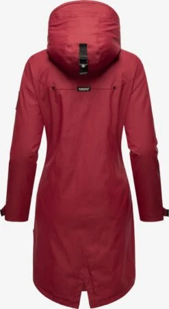 Navahoo Manteaux De Pluie Manteau Mi-saison Femme Rouge Sang -Navahoo Soldes Magasin 3b5970501336b46f8f1eb0f4f3501e6a
