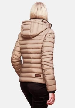 Navahoo Vestes De Mi-saison Veste Mi-saison Lulana Femme Taupe -Navahoo Soldes Magasin 3bdfe91f99c2cad7e91373d606344157