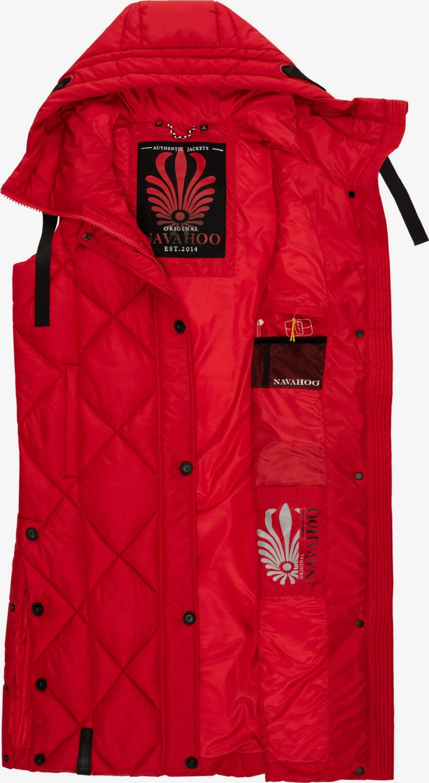 Navahoo Vestes Sans Manches Gilet Schnuckel Femme Rouge Vif 6 Navahoo Vestes Sans Manches Gilet Schnuckel Femme Rouge Vif â Image 4