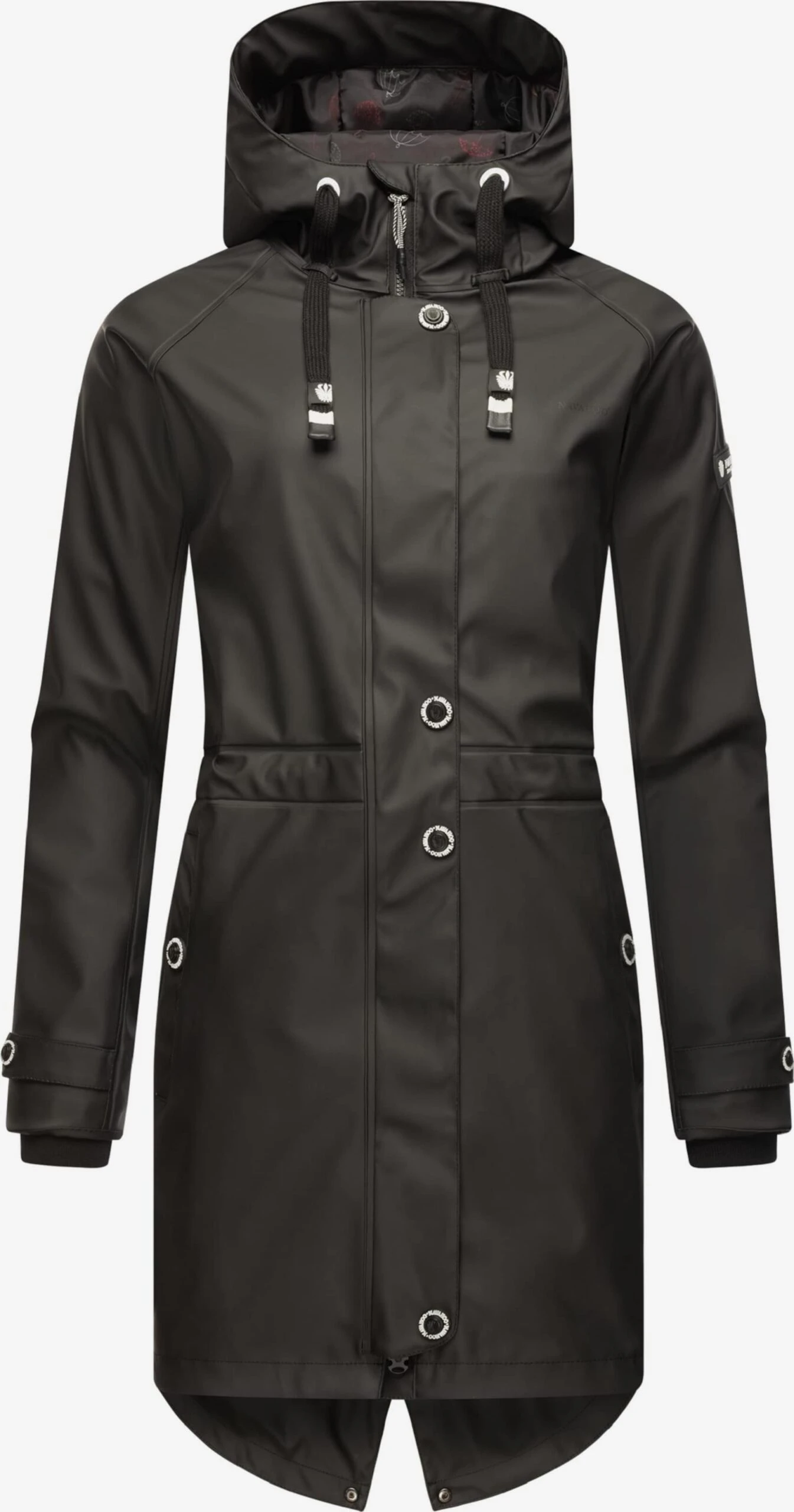 Navahoo Manteaux De Pluie Manteau Fonctionnel Rainy Flower Femme Noir 3 Navahoo Manteaux De Pluie Manteau Fonctionnel Rainy Flower Femme Noir