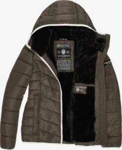 Navahoo Vestes De Mi-saison Veste Mi-saison Elva Femme Taupe -Navahoo Soldes Magasin 3f3eca3fe701d4aeffc1136769711ee0