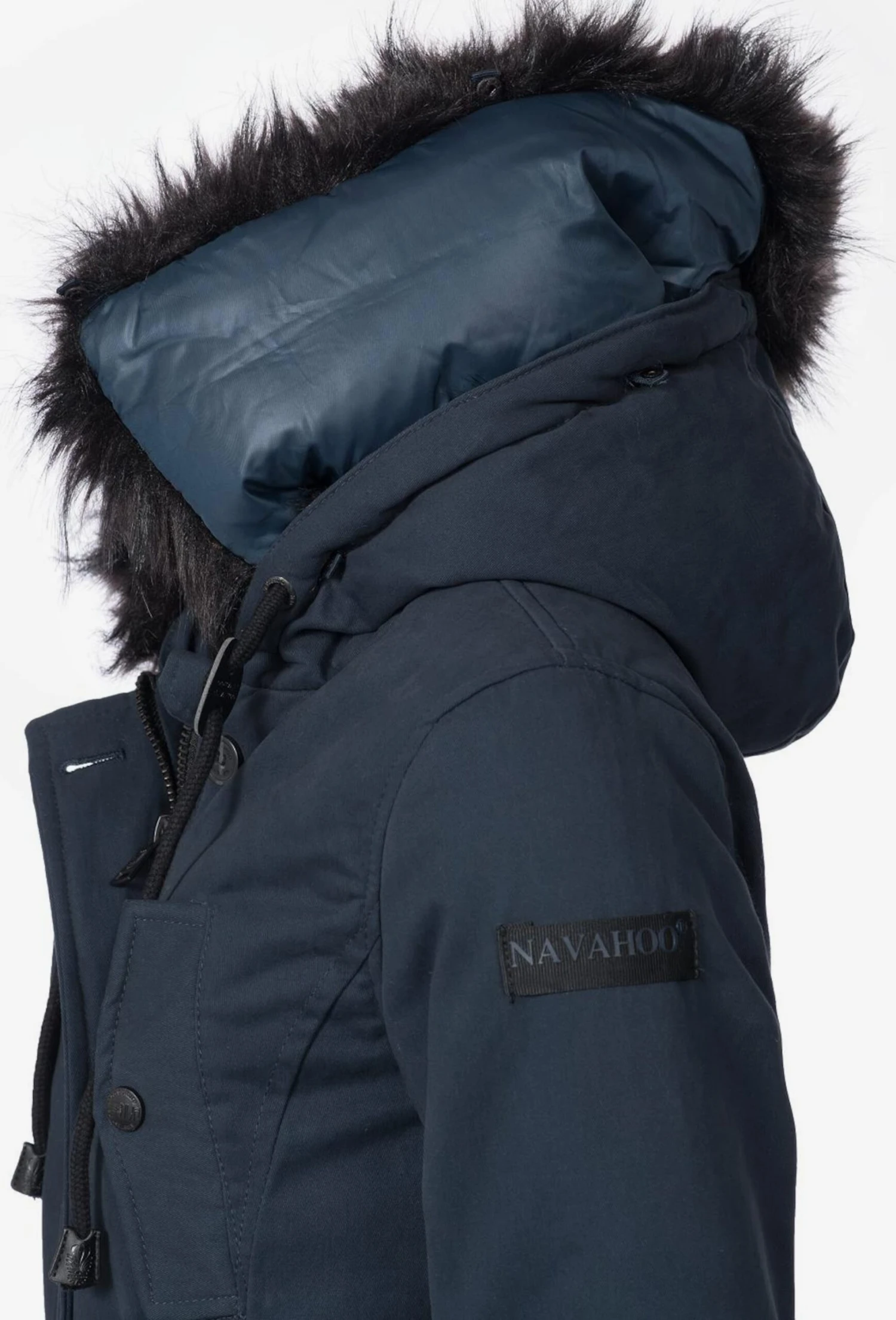 Navahoo Parkas Parka D’hiver Luluna Femme Bleu Nuit 6 Navahoo Parkas Parka D’hiver Luluna Femme Bleu Nuit – Image 4