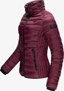 Navahoo Vestes De Mi-saison Veste Mi-saison Lulana Femme Bordeaux -Navahoo Soldes Magasin 41487d6aea43059a14a5e40c82afa04a