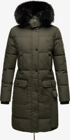 Navahoo Manteaux Dhiver Manteau D’hiver Cosimaa Femme Anthracite -Navahoo Soldes Magasin 4152a84b9e6a93438b6fb76ef4ac888a