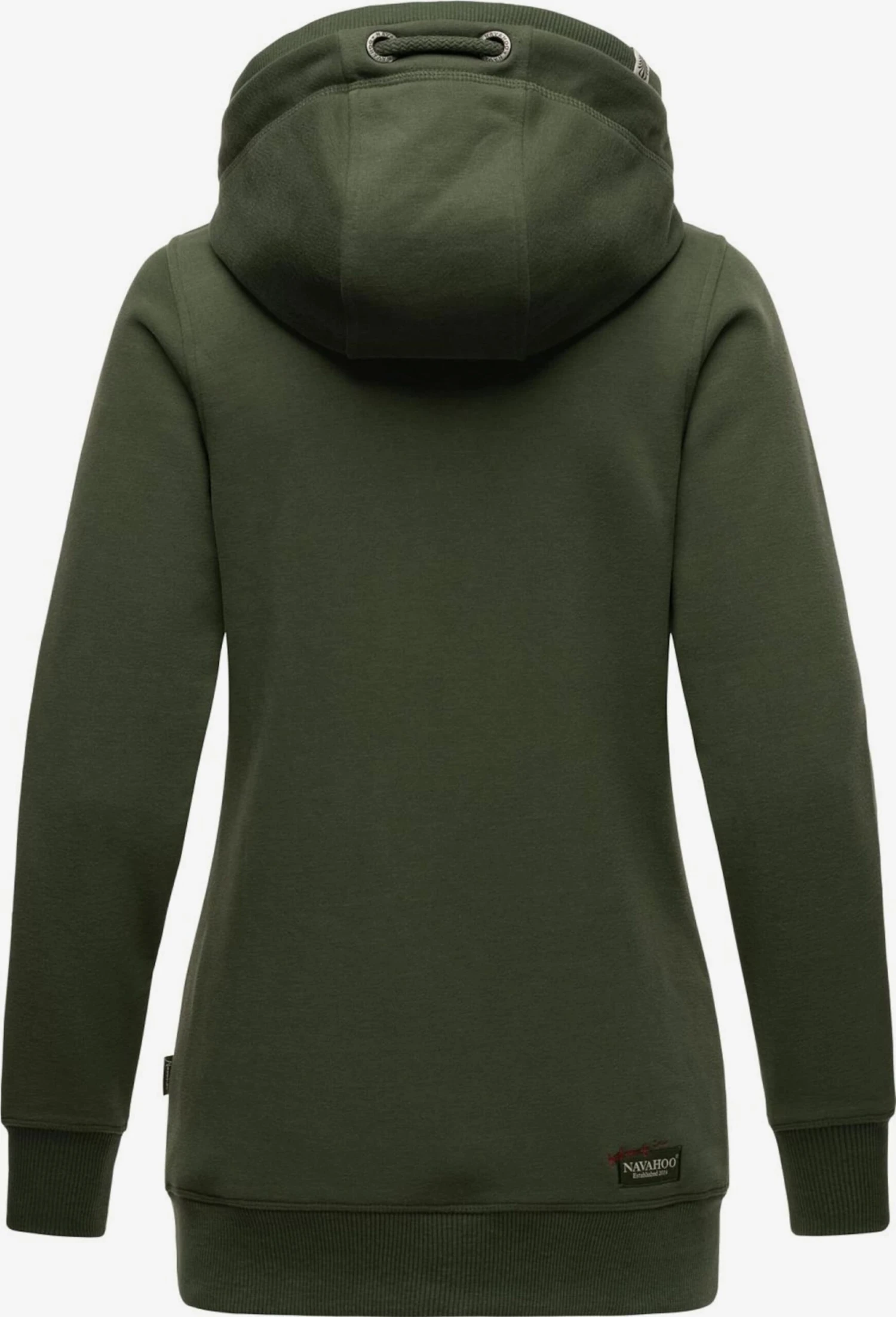 Navahoo Sweats à Capuche Sweat-shirt Zauberelfe Femme Olive 6 Navahoo Sweats à Capuche Sweat-shirt Zauberelfe Femme Olive – Image 4