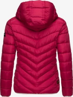 Navahoo Vestes De Mi-saison Veste Mi-saison Elva Femme Rose Foncé -Navahoo Soldes Magasin 421991b8306573bf6ff937d5b59dccb5