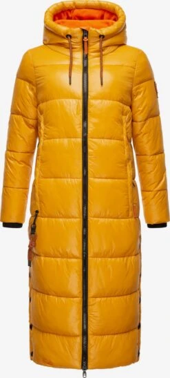 Navahoo Manteaux Dhiver Manteau D’hiver Schmuseengel Femme Jaune