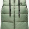 Navahoo Vestes Sans Manches Gilet Kassidy Femme Vert Clair -Navahoo Soldes Magasin 43c86d70c8e195b8597f20ac8014ebf0