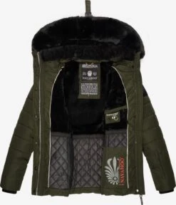 Navahoo Vestes Dhiver Veste D’hiver Milianaa Femme Kaki -Navahoo Soldes Magasin 441803b4625b7ad42067788b5f2d89f1