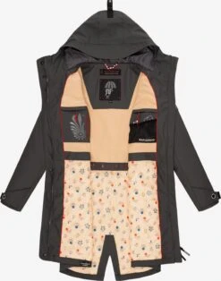 Navahoo Manteaux De Pluie Manteau Mi-saison Schötchen Femme Anthracite -Navahoo Soldes Magasin 448c313e079eb242b9dd4f4964e8561b