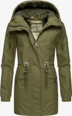 Navahoo Parkas Parka Mi-saison Neophee Femme Olive