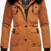 Navahoo Parkas Parka D’hiver Luluna Femme Cognac -Navahoo Soldes Magasin 47e0d7a9319be18fbb026e7933b6b942