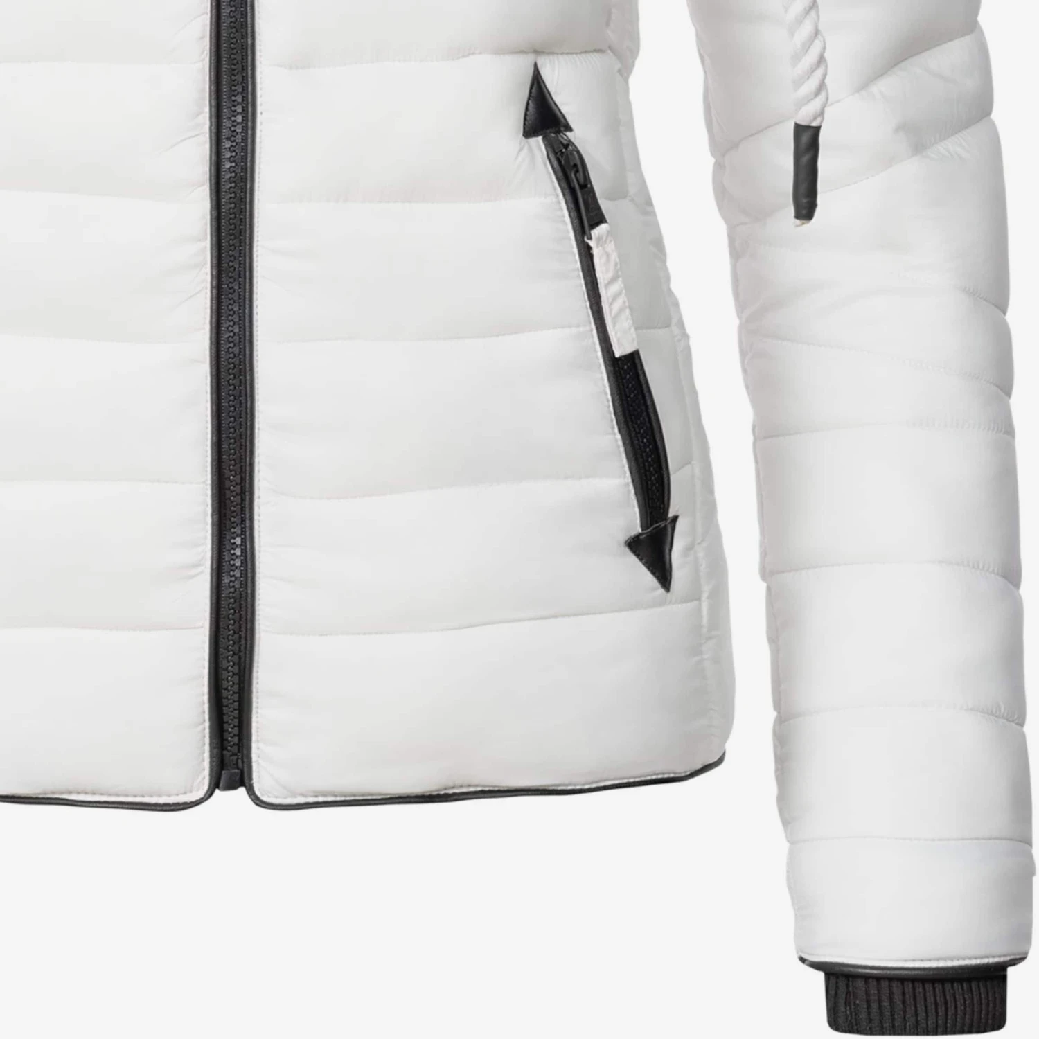 Navahoo Vestes De Mi-saison Veste Mi-saison Lulana Femme Blanc 12 Navahoo Vestes De Mi-saison Veste Mi-saison Lulana Femme Blanc – Image 10