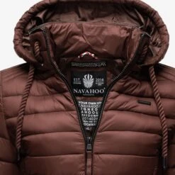 Navahoo Vestes De Mi-saison Veste Mi-saison Lulana Femme Chocolat -Navahoo Soldes Magasin 48f7f3fa4f18887fe485b12442a4bd0a