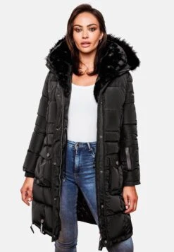 Navahoo Manteaux Dhiver Manteau D’hiver Sinja Femme Noir -Navahoo Soldes Magasin 498a85f0eb8c75bf0274f8be5391ba4e