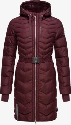 Navahoo Manteaux Dhiver Manteau Dâhiver Alpenveilchen Femme Bordeaux