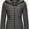 Navahoo Vestes De Mi-saison Veste Mi-saison Kimuk Femme Anthracite -Navahoo Soldes Magasin 4bfb53ab0052f96dde700f619d1b22a5