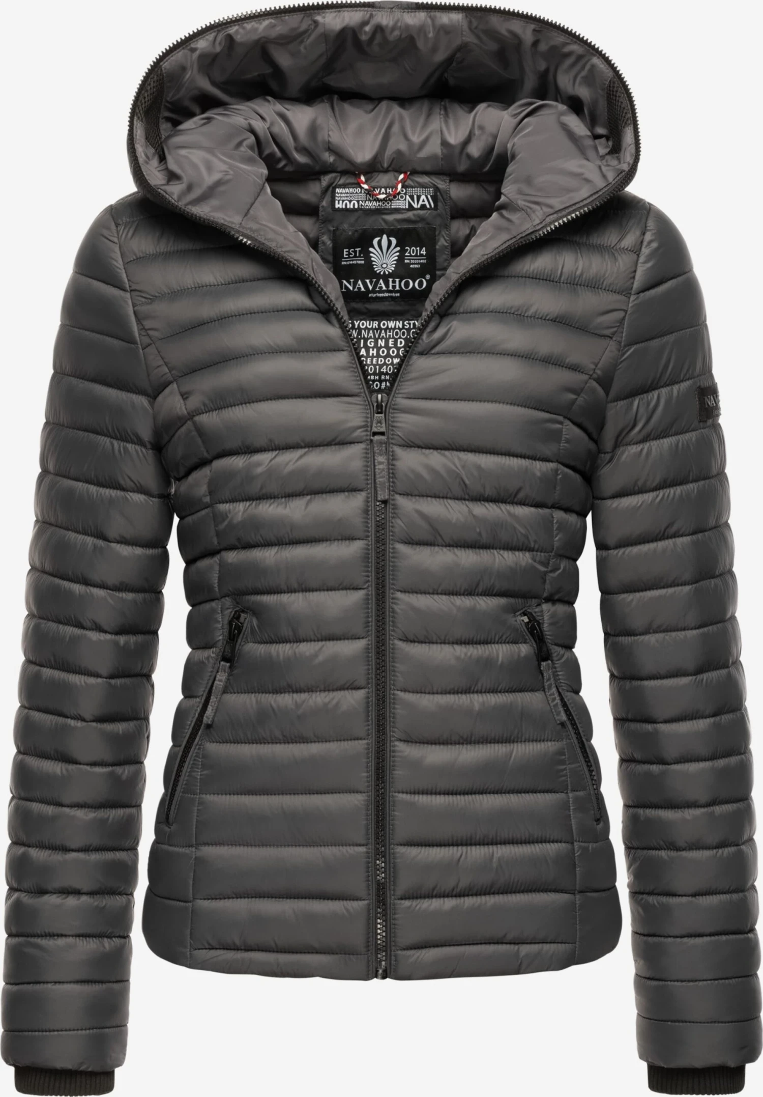 Navahoo Vestes De Mi-saison Veste Mi-saison Kimuk Femme Anthracite 3 Navahoo Vestes De Mi-saison Veste Mi-saison Kimuk Femme Anthracite