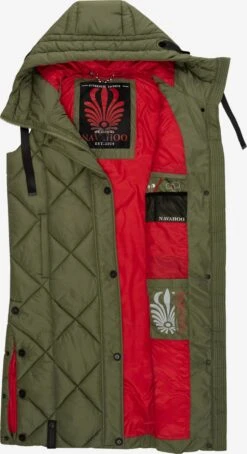 Navahoo Vestes Sans Manches Gilet Schnuckel Femme Vert -Navahoo Soldes Magasin 4e32d33d168548ce89f9e91bacb608d6