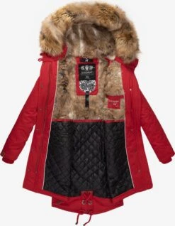 Navahoo Parkas Parka D’hiver Rosinchen Femme Rouge -Navahoo Soldes Magasin 4e3c28ac0e9beb6f090dd9c0d63bb91b