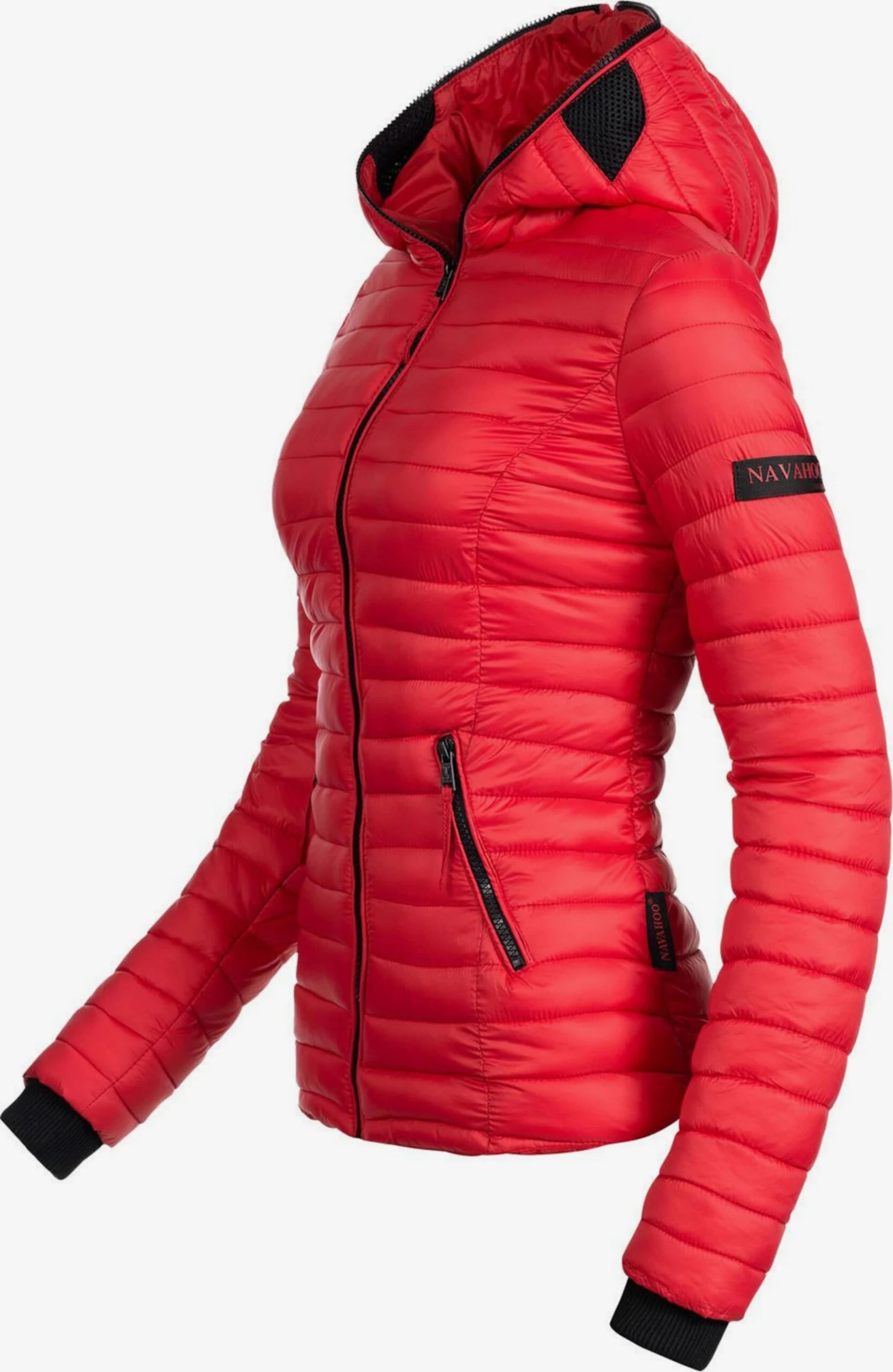 Navahoo Vestes De Mi-saison Veste Mi-saison Kimuk Femme Rouge 5 Navahoo Vestes De Mi-saison Veste Mi-saison Kimuk Femme Rouge – Image 3