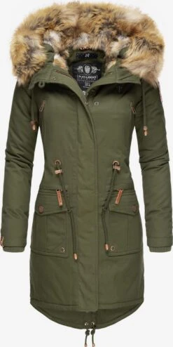 Navahoo Parkas Parka Dâhiver Rosinchen Femme Kaki