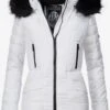 Navahoo Vestes Dhiver Veste D’hiver Adele Femme Blanc -Navahoo Soldes Magasin 4f6e22b01cc6568f84ca1340b64843de