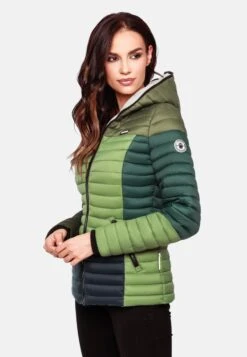 Navahoo Vestes De Mi-saison Veste Mi-saison Multikulti Femme Vert -Navahoo Soldes Magasin 50227521880c38fcb50602506336d46e