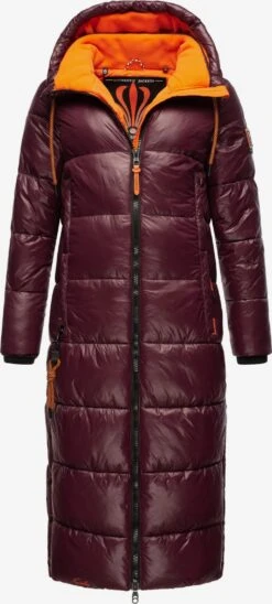 Navahoo Manteaux Dhiver Manteau D’hiver Schmuseengel Femme Bordeaux -Navahoo Soldes Magasin 509e5e79758741cc17aec2564191c353