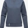Navahoo Sweats Sweat-shirt Femme Bleu-gris -Navahoo Soldes Magasin 524d5b5d2b3d7ed4d1fde822e371ec16