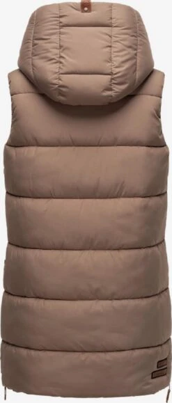 Navahoo Vestes Sans Manches Gilet Madilynaa Femme Taupe -Navahoo Soldes Magasin 52a341bef606401b9537ab52be183766