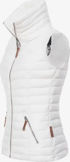 Navahoo Vestes Sans Manches Gilet Shadaa Femme Blanc -Navahoo Soldes Magasin 52d1771a467d9162a39e77506cd6cf57