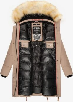 Navahoo Manteaux Dhiver Manteau D’hiver Halina Femme Taupe -Navahoo Soldes Magasin 5344ee650016d9c4bf1194853bc0e8c8