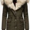 Navahoo Parkas Parka D’hiver Sweety Femme Olive -Navahoo Soldes Magasin 53a8964018303bc0aac3cf6a10b4bef9