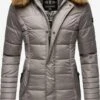 Navahoo Manteaux Dhiver Manteau D’hiver Papaya Femme Gris Argenté -Navahoo Soldes Magasin 53abad1997ac8e94cbdecabd9661c9b4