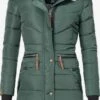 Navahoo Manteaux Dhiver Manteau D’hiver Paula Femme émeraude -Navahoo Soldes Magasin 53d950436bd461006962389b8bbe61f3