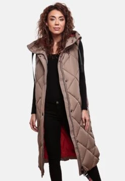 Navahoo Vestes Sans Manches Gilet Schnuckel Femme Noisette -Navahoo Soldes Magasin 5496086714e6b957d7c0ab5ae7a36f47