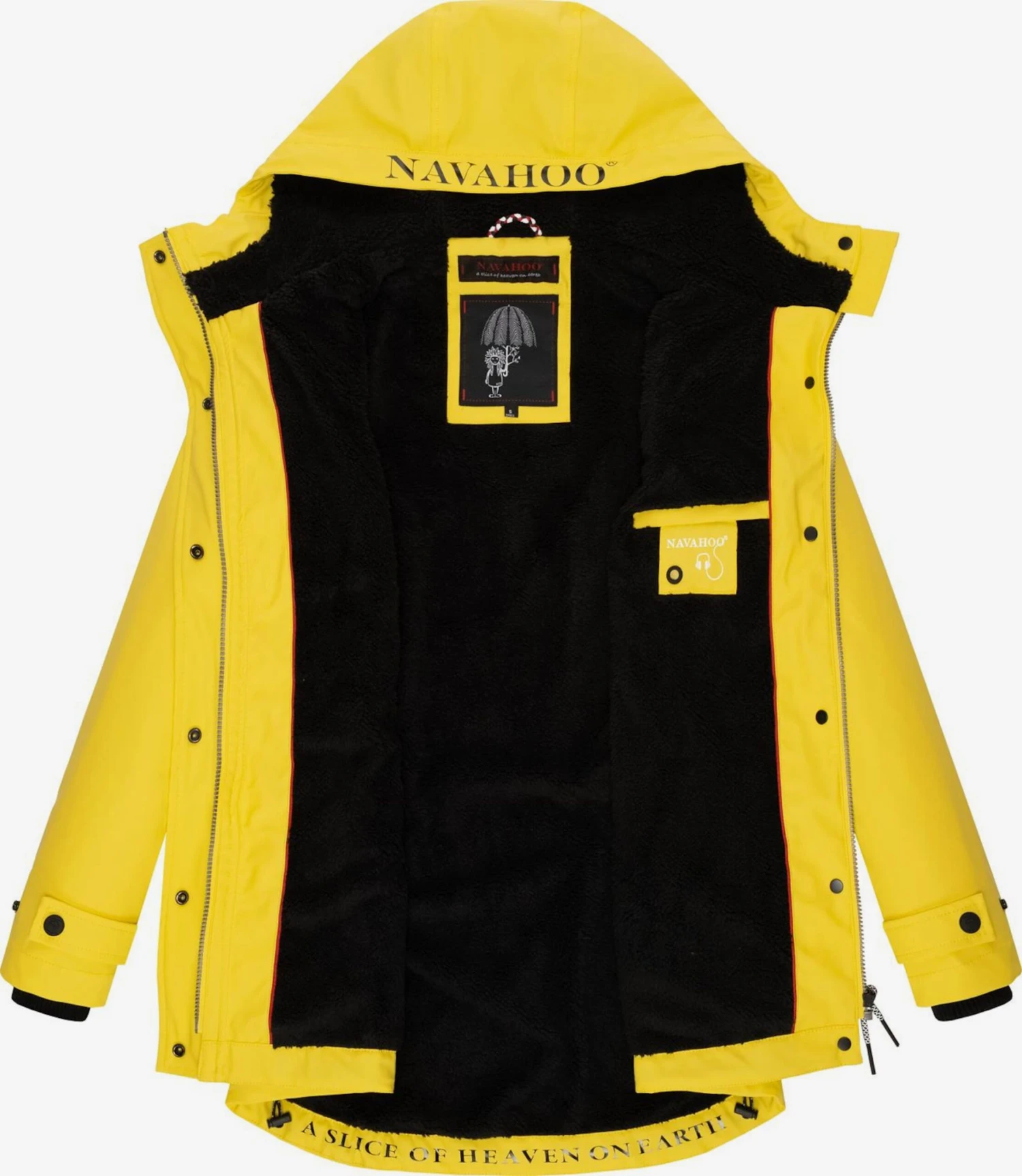 Navahoo Vestes Dhiver Veste D’hiver Lindraa Femme Jaune 6 Navahoo Vestes Dhiver Veste D’hiver Lindraa Femme Jaune – Image 4