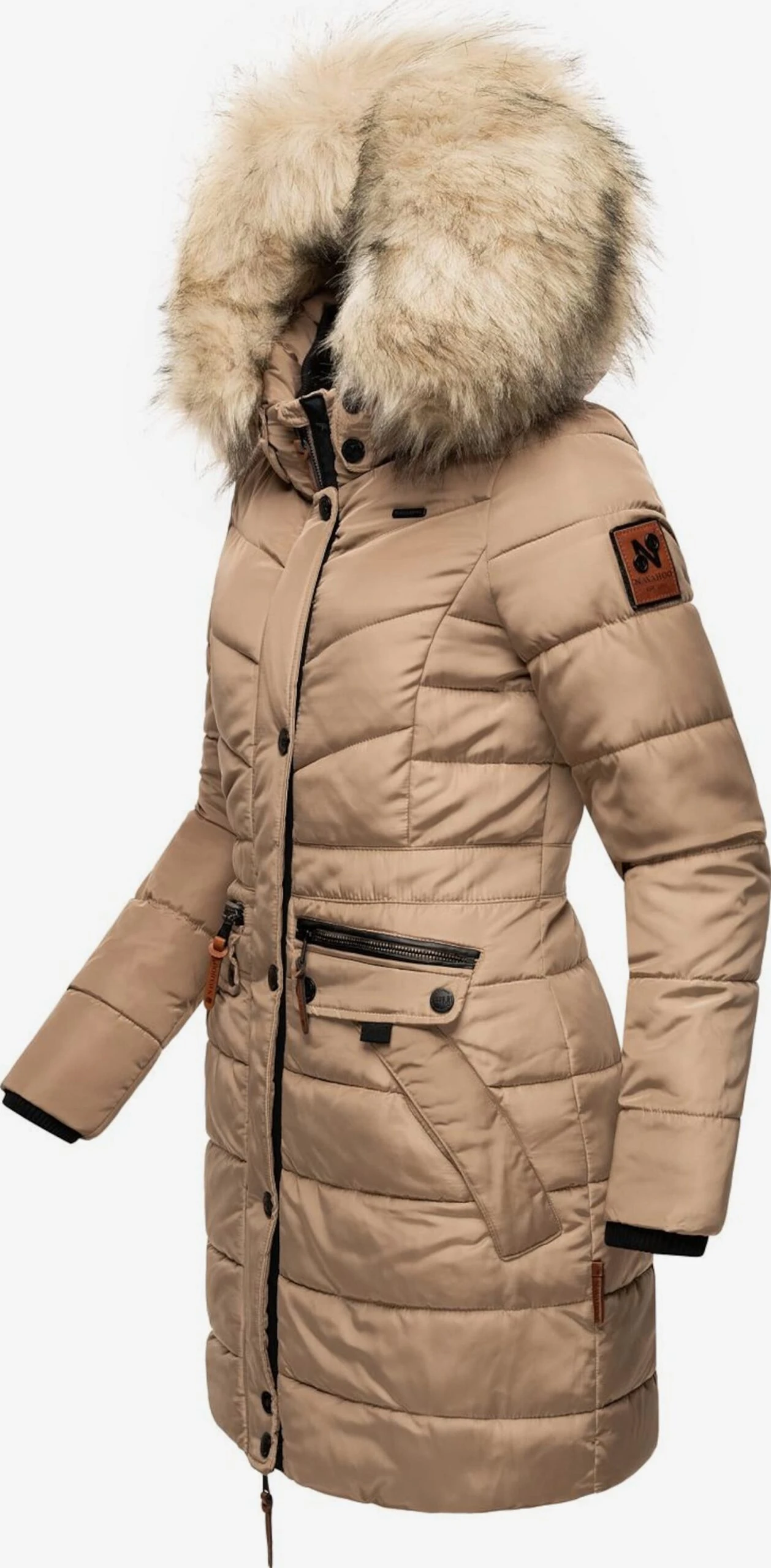 Navahoo Manteaux Dhiver Manteau D’hiver Paula Femme Noisette 4 Navahoo Manteaux Dhiver Manteau D’hiver Paula Femme Noisette – Image 2