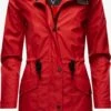 Navahoo Manteaux De Pluie Manteau Mi-saison Deike Femme Rouge -Navahoo Soldes Magasin 5638c05d9deb96ddc69a6ea5ad9eb07a