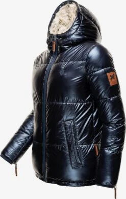 Navahoo Vestes Dhiver Veste D’hiver Tikunaa Femme Bleu Marine -Navahoo Soldes Magasin 56a093e1bfe23c6f7c4d002539479e14