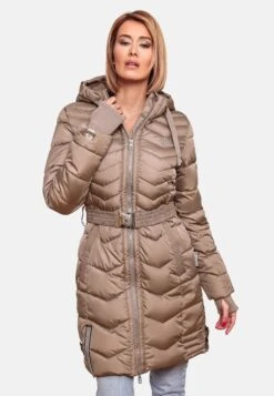 Navahoo Manteaux Dhiver Manteau D’hiver Alpenveilchen Femme Marron -Navahoo Soldes Magasin 56bee8d8989e5300c129c299a144827c