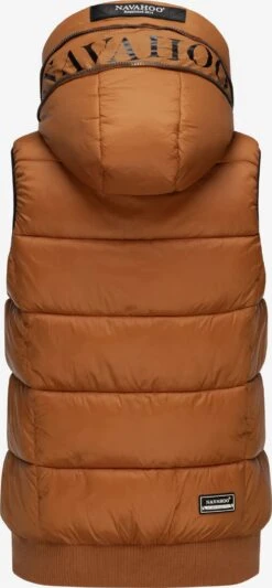 Navahoo Vestes Sans Manches Gilet Kassidy Femme Caramel -Navahoo Soldes Magasin 577fc55119ce119c6b0f9d629a176e0d