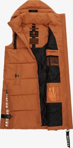 Navahoo Vestes Sans Manches Gilet Femme Cognac 11 Navahoo Vestes Sans Manches Gilet Femme Cognac -Navahoo Soldes Magasin 5954d7555e917a3ed144a06ff20af090